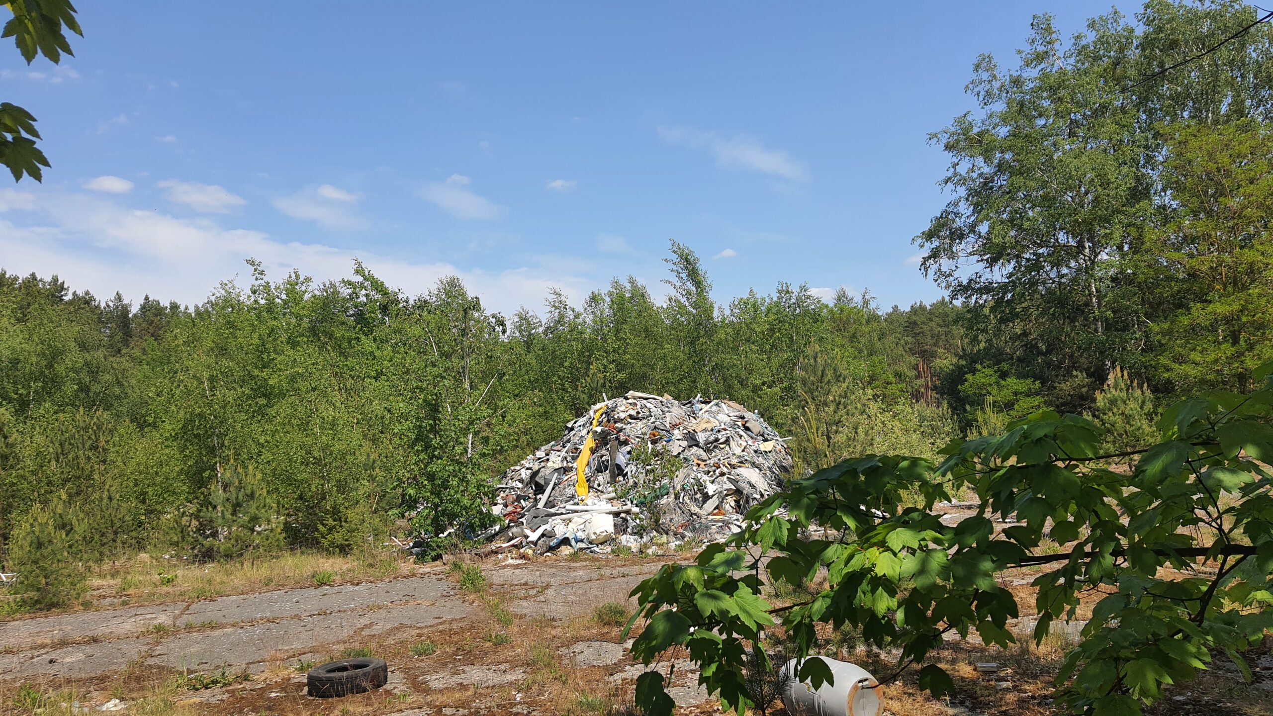 Illegale Abfalldeponie an der Straße nach Steinhavelmühle Thema im Landtag – mit beunruhigenden Ergebnissen